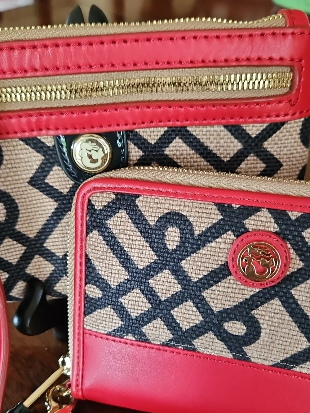 Spartina 449 '1715 Low Country Reign' Wristlet Clutch & Wallet Set